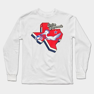 Defunct Dallas Chaparrals Basketball Long Sleeve T-Shirt